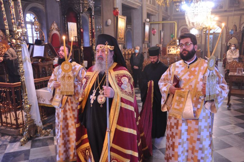 Χειροτονία διακόνου στήν Μητρόπολή μας